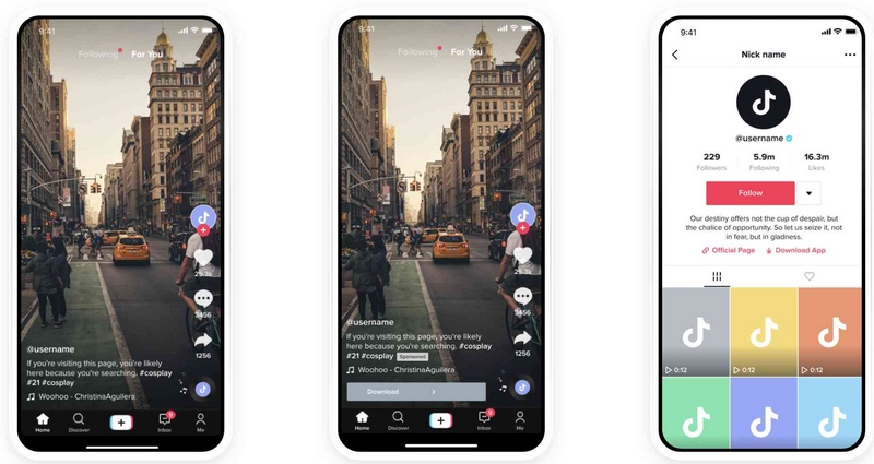 Hình thức In - feed Ads trong TikTok