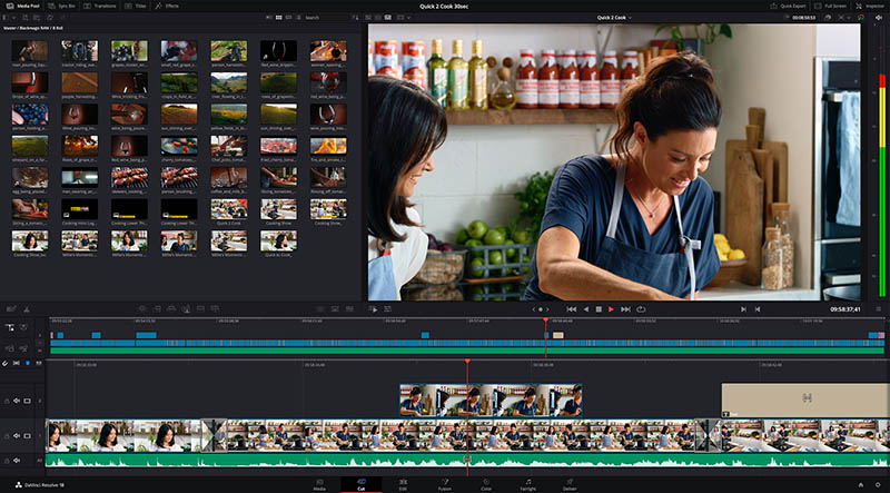 Phần mềm DaVinci Resolve