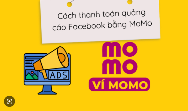 thanh toán quảng cáo facebook bằng Momo