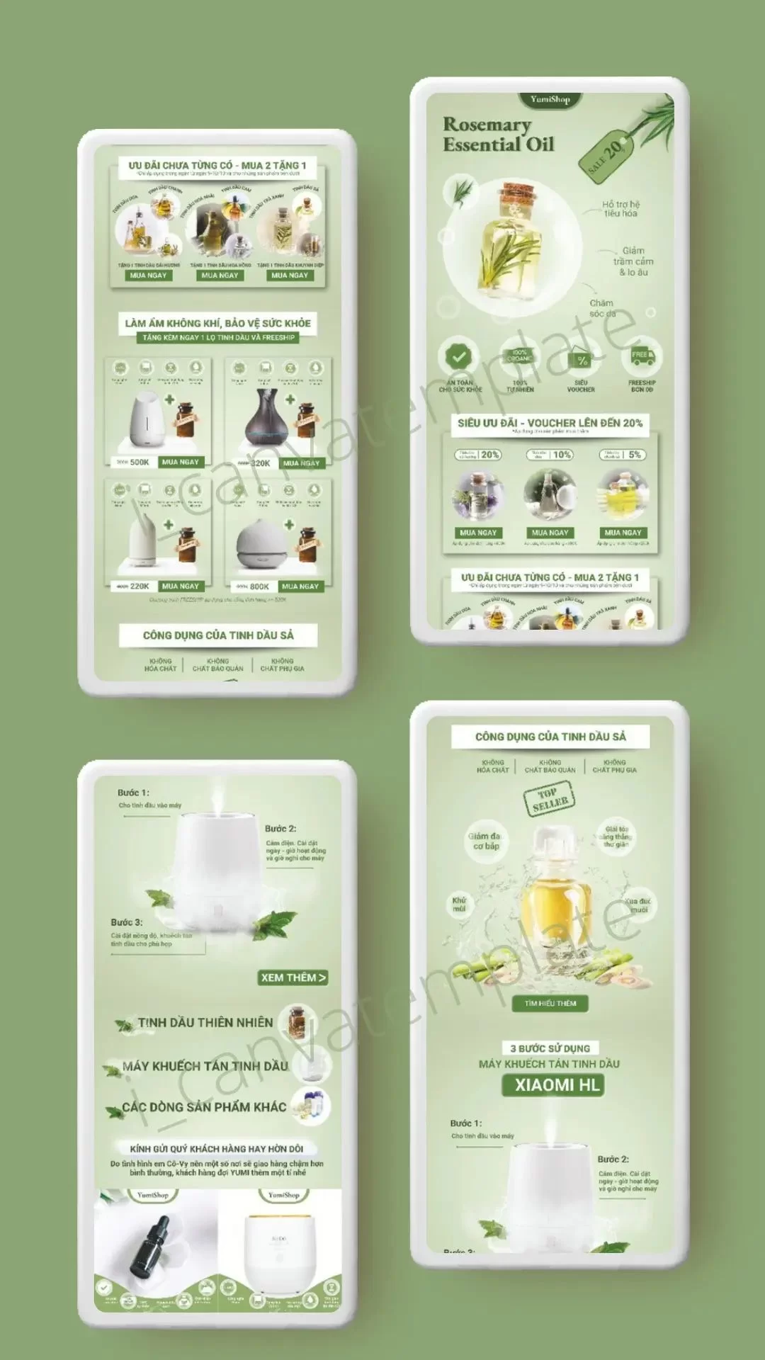 Mẫu trang trí Banner màu xanh