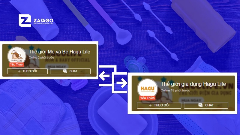 Giải pháp tách các ngành hàng sản phẩm thành các shop riêng lẻ