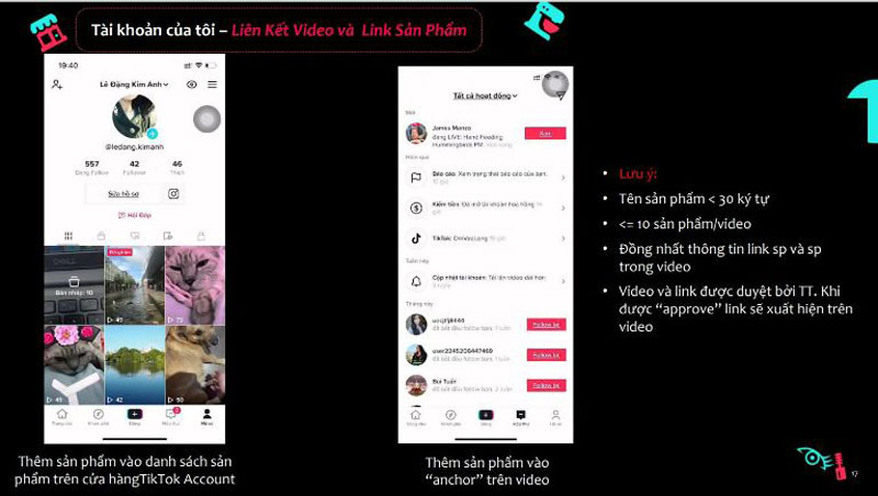 Cách gắn link sản phẩm đúng từ những người đã có kinh nghiệm làm TikTok Affiliate chia sẻ