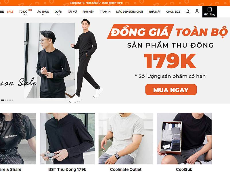 Trang web đóng vai trò như bộ mặt thương hiệu