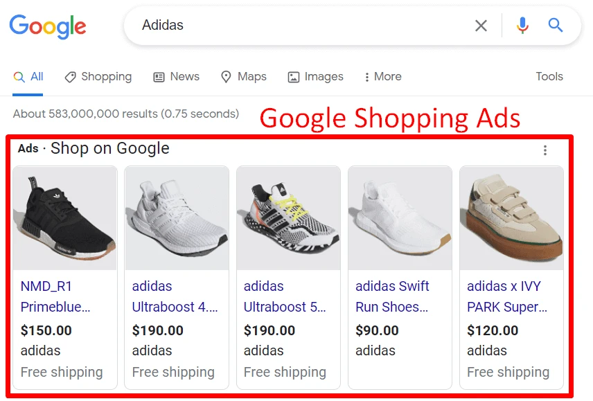 Google Ads Shopping