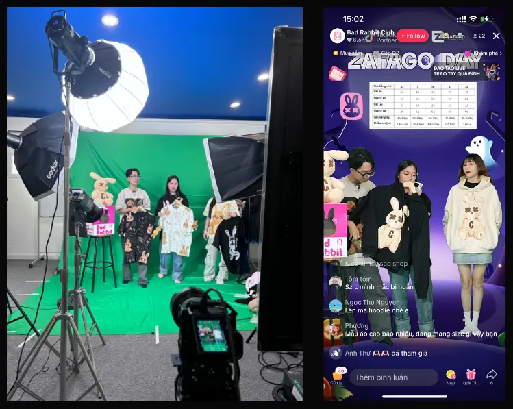 Dịch Vụ Thuê Phòng Studio Livestream Chuyên Nghiệp Tại ZAFAGO JSC (1)