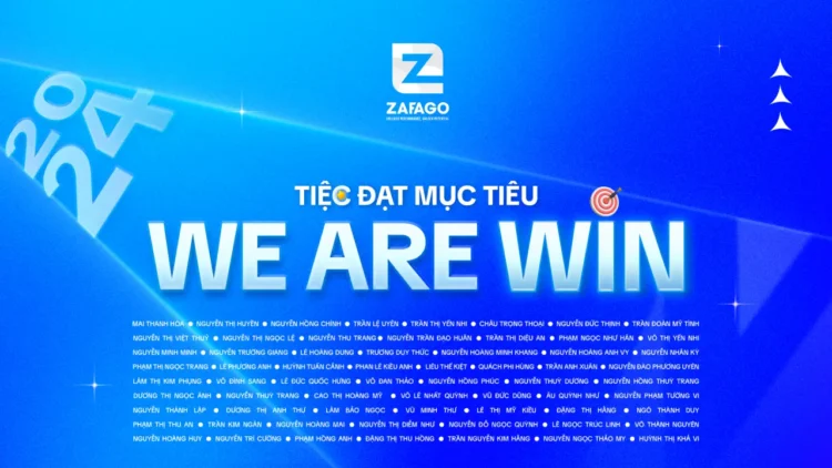 Zafago - WE ARE W-I-N | Win - Inspire - Next Steps