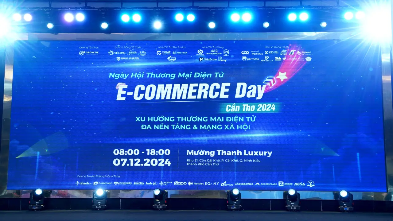 Zafago đồng hành truyền thông cùng sự kiện Ecommerce Day Cần Thơ 2024