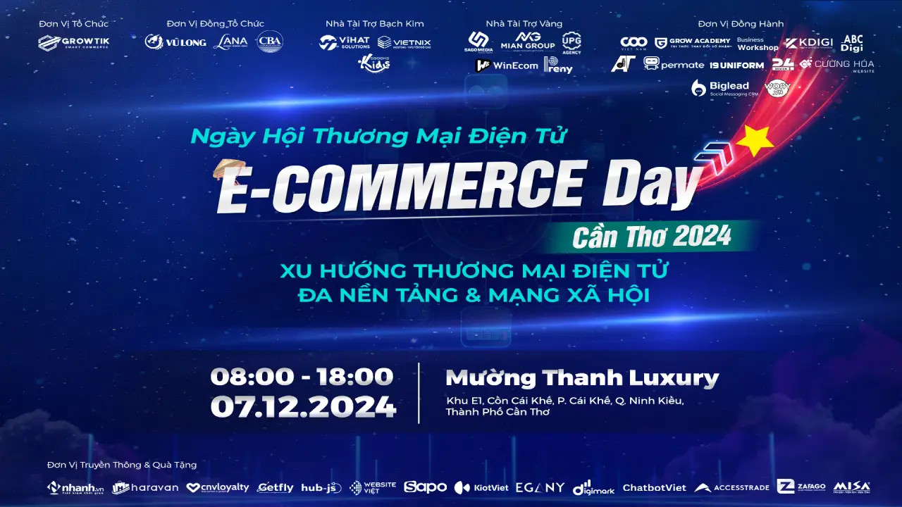 ZAFAGO ĐỒNG HÀNH CÙNG ECOMMERCE DAY CAN THO 2024