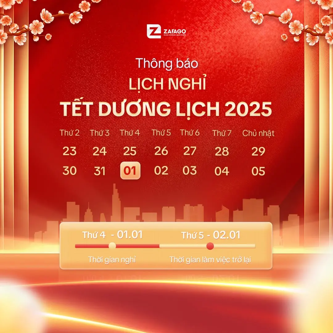 THÔNG BÁO LỊCH NGHỈ TẾT DƯƠNG LỊCH 2025 (1)