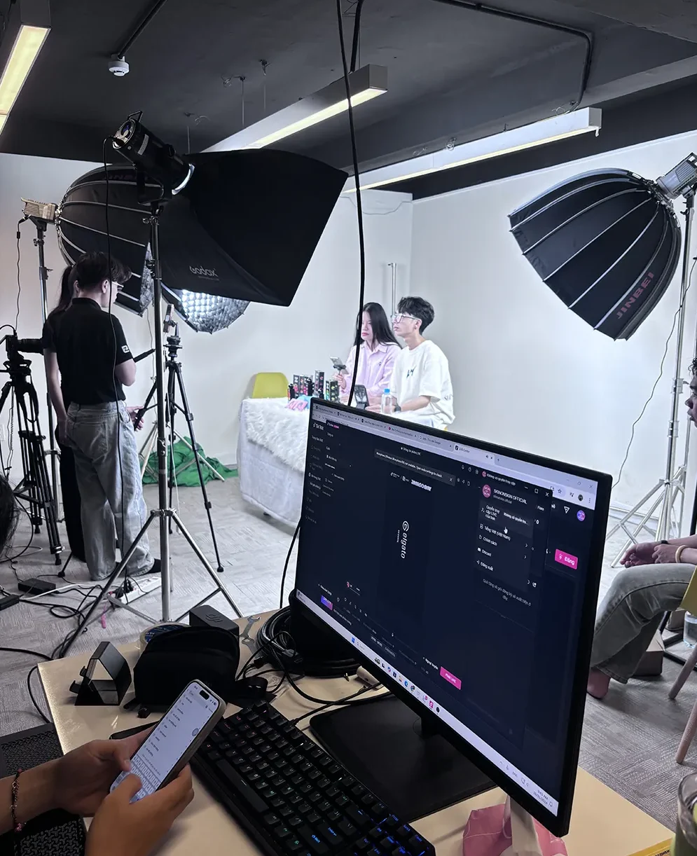 Thuê studio livestream bán hàng tại Zafago
