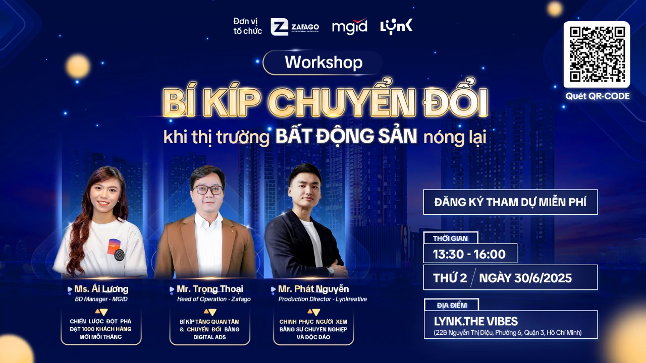 Workshop Bí kíp chuyển đổi khi thị trường bất động sản nóng lại