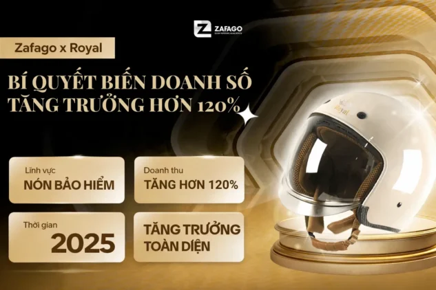 Zafago x Royal: Bí quyết biến doanh số tăng trưởng hơn 120% trong 5 tháng
