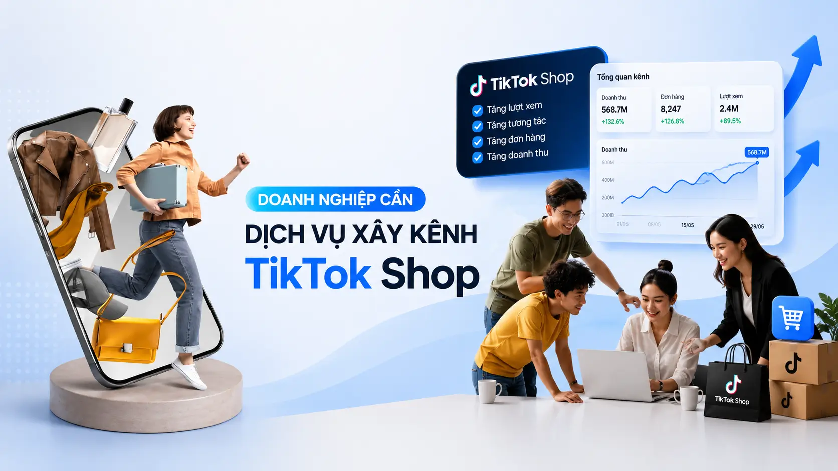 Dịch Vụ Xây Kênh TikTok 
