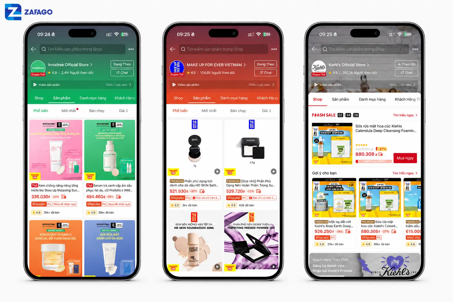 thương hiệu lên shopee mall