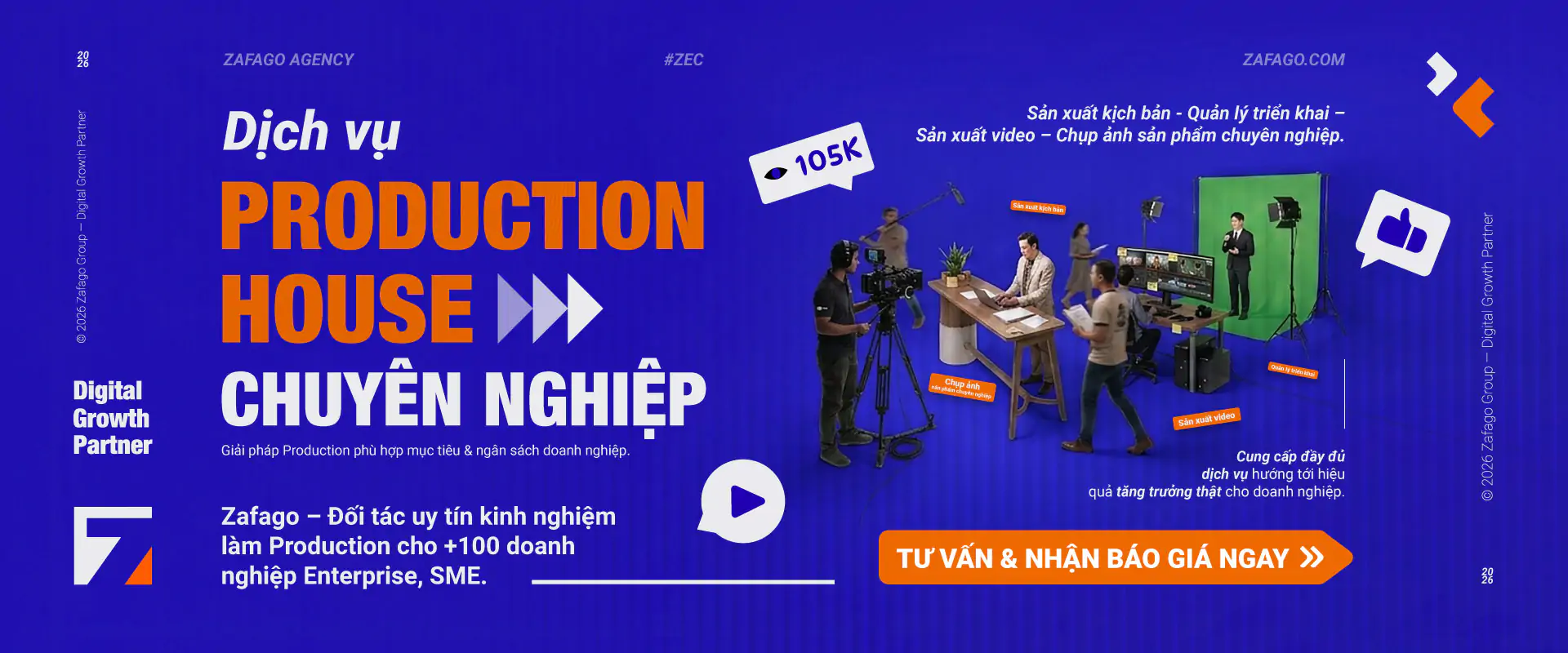 Thông tin sản xuất video của Zafago