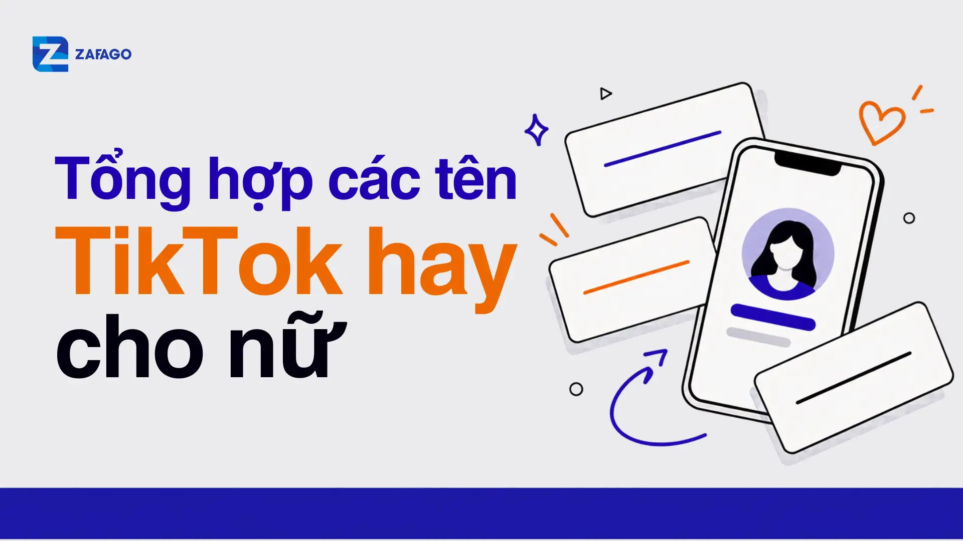 Tổng hợp các tên TikTok hay cho nữ