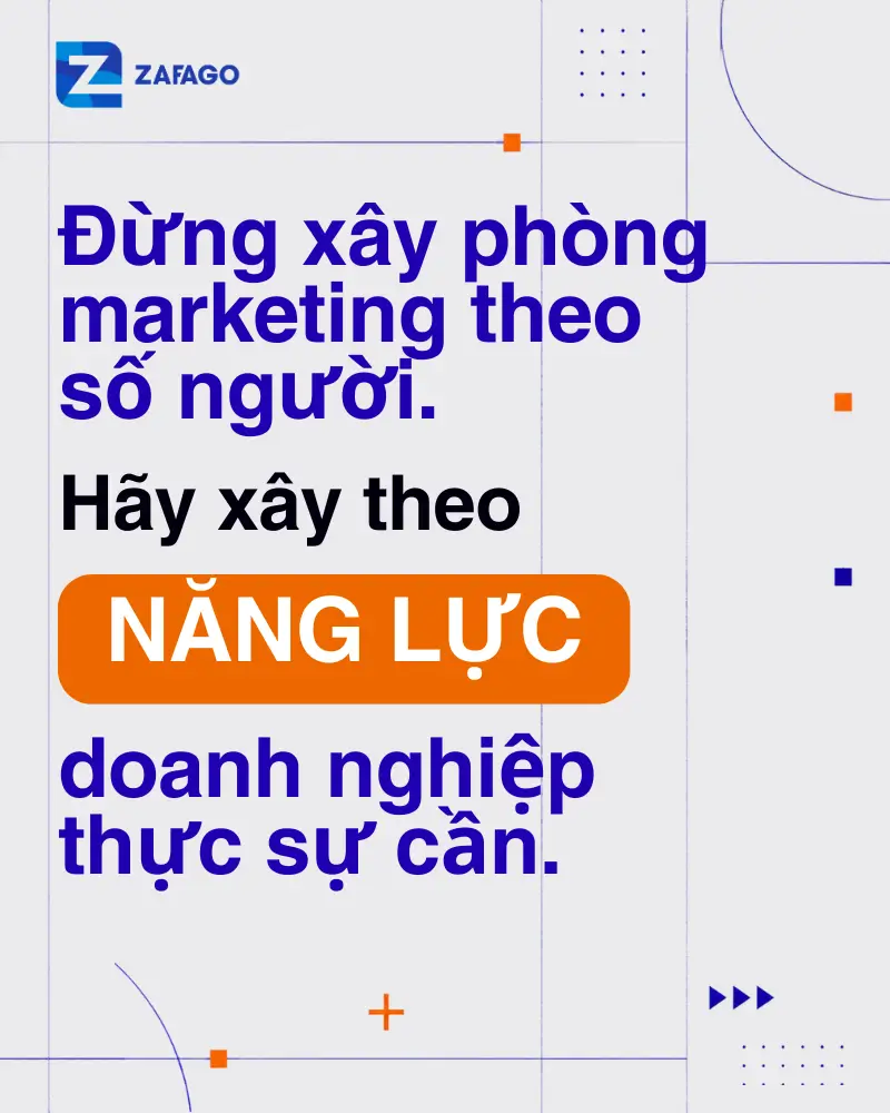 Marketing inhouse - Xây dụng phòng marketing