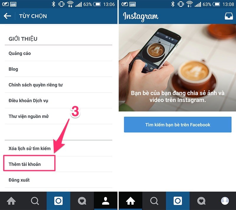 cách đăng nhập instagram marketing bởi nhiều tài khoản