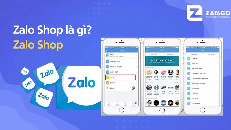 Tìm hiểu về Zalo Shop là gì