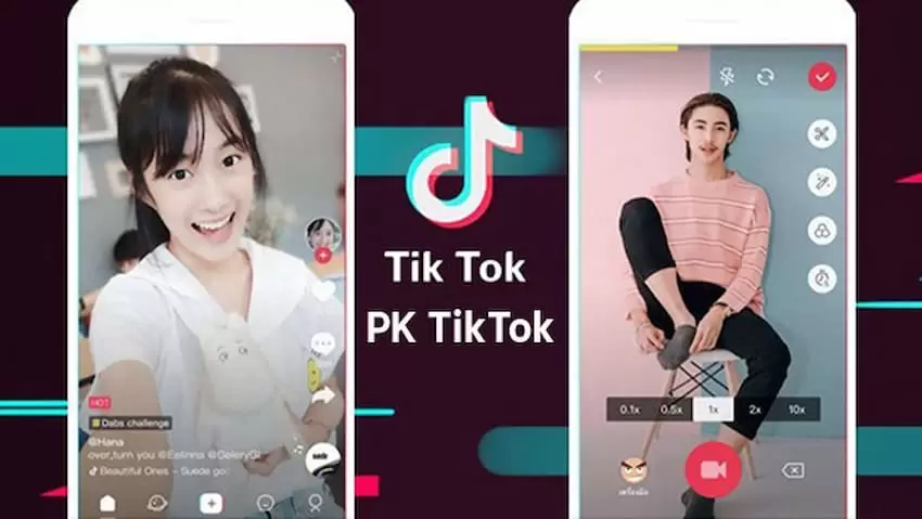 PK Tiktok là tính năng được nhiều streamer ưa chuộng