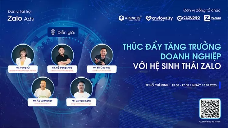 Event: Thúc đẩy tăng trưởng doanh nghiệp với hệ sinh thái Zalo