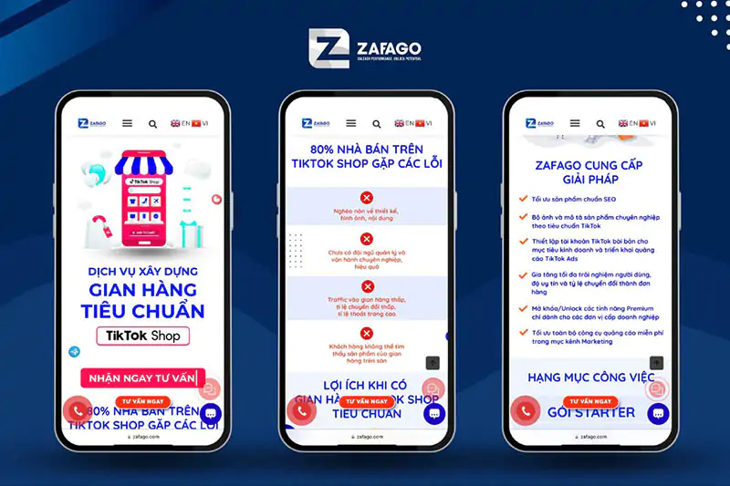 6. Zafago TikTok Shop Agency -  Đối tác ủy quyền của TikTok Shop giúp doanh nghiệp phê duyệt hồ sơ nhanh chóng