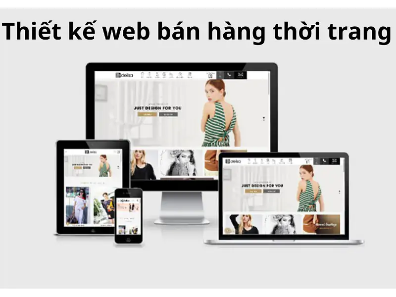 Thiết kế website bán hàng thời trang