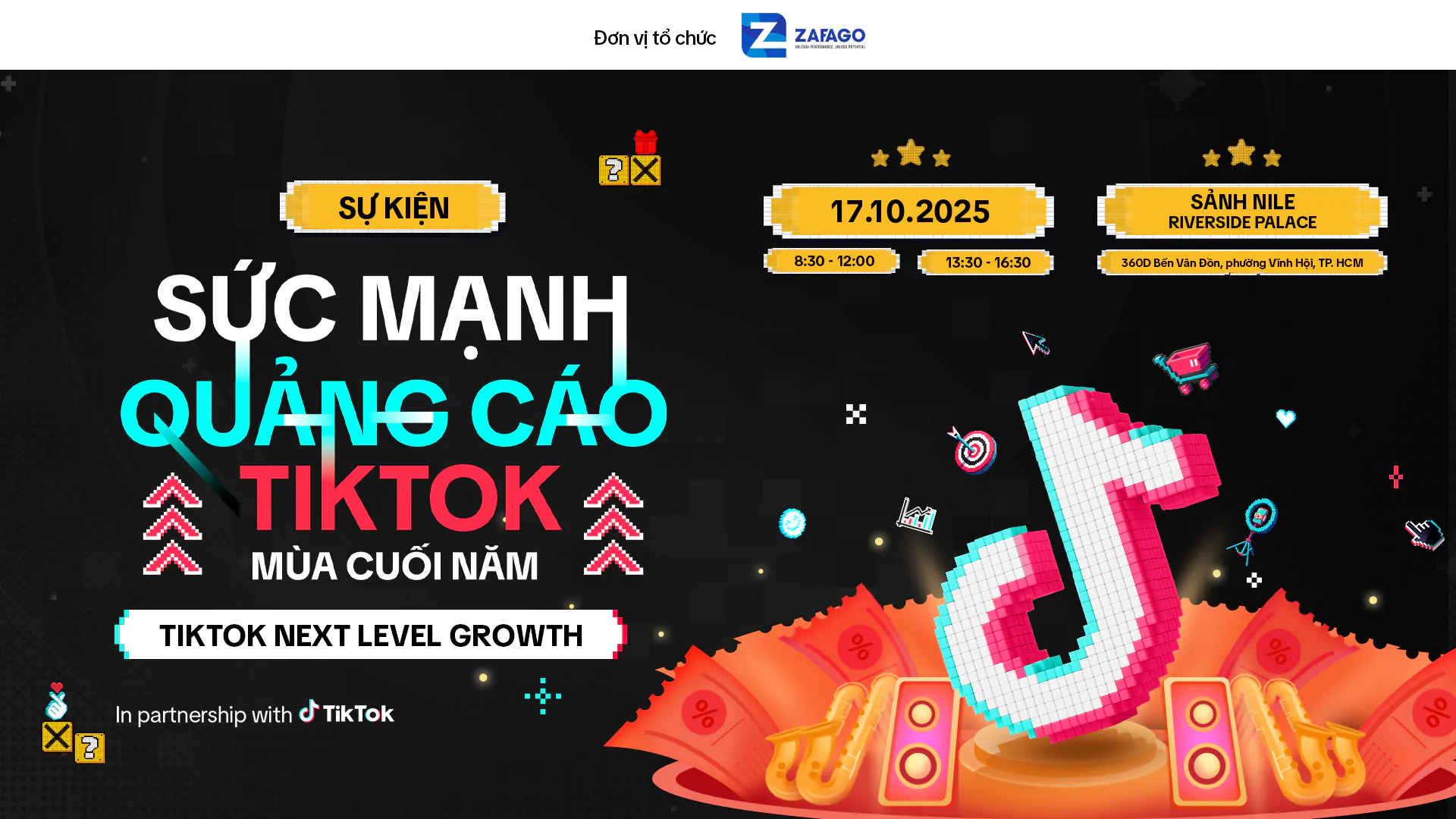Tiktok Next Level Growth - Sức mạnh quảng cáo Tiktok mùa cuối năm
