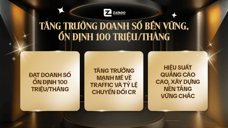 Tăng trưởng doanh số bền vững