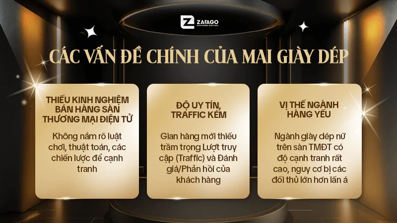 Hiện trạng dự án Mai Giày Dép trước khi Zafago tối ưu