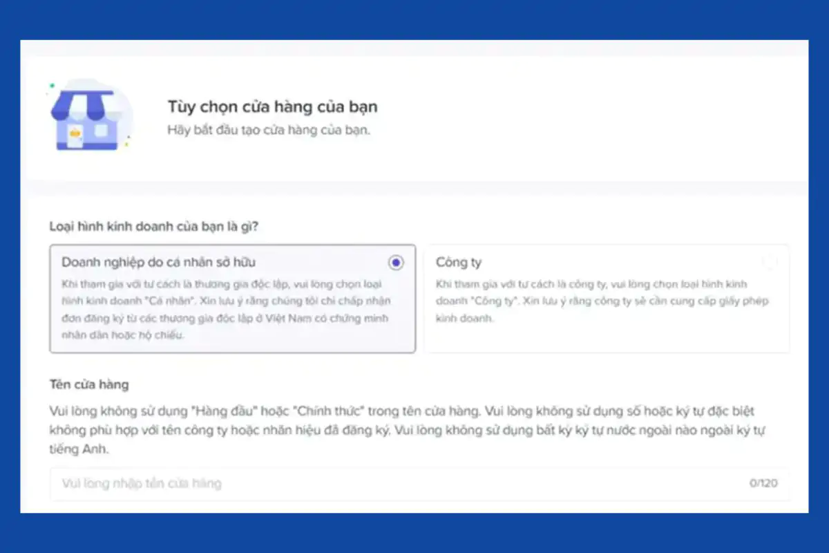 Đăng ký thông tin doanh nghiệp