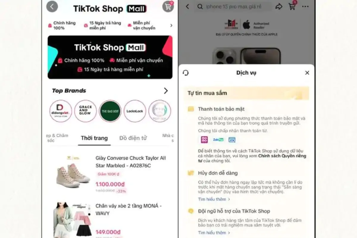 Sau khi hoàn tất đăng ký, shop sẽ được bàn giao tới doanh nghiệp