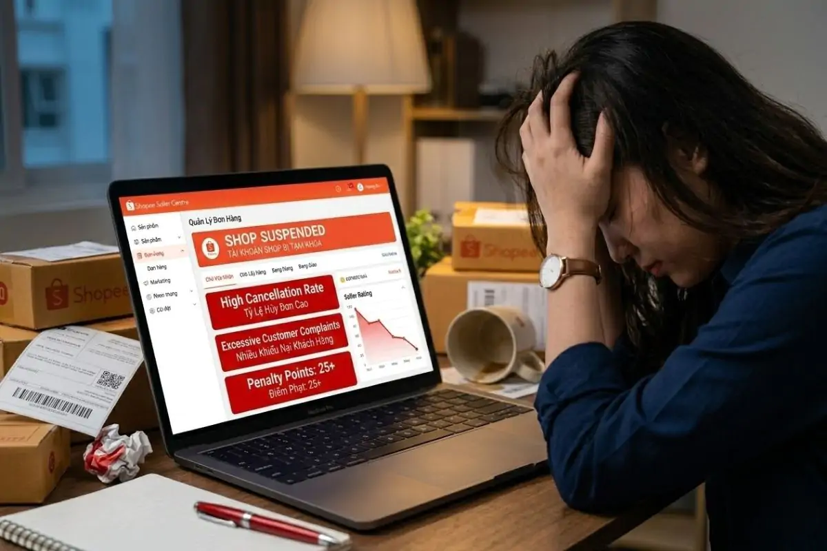 Thực trạng khi tự vận hành Shopee