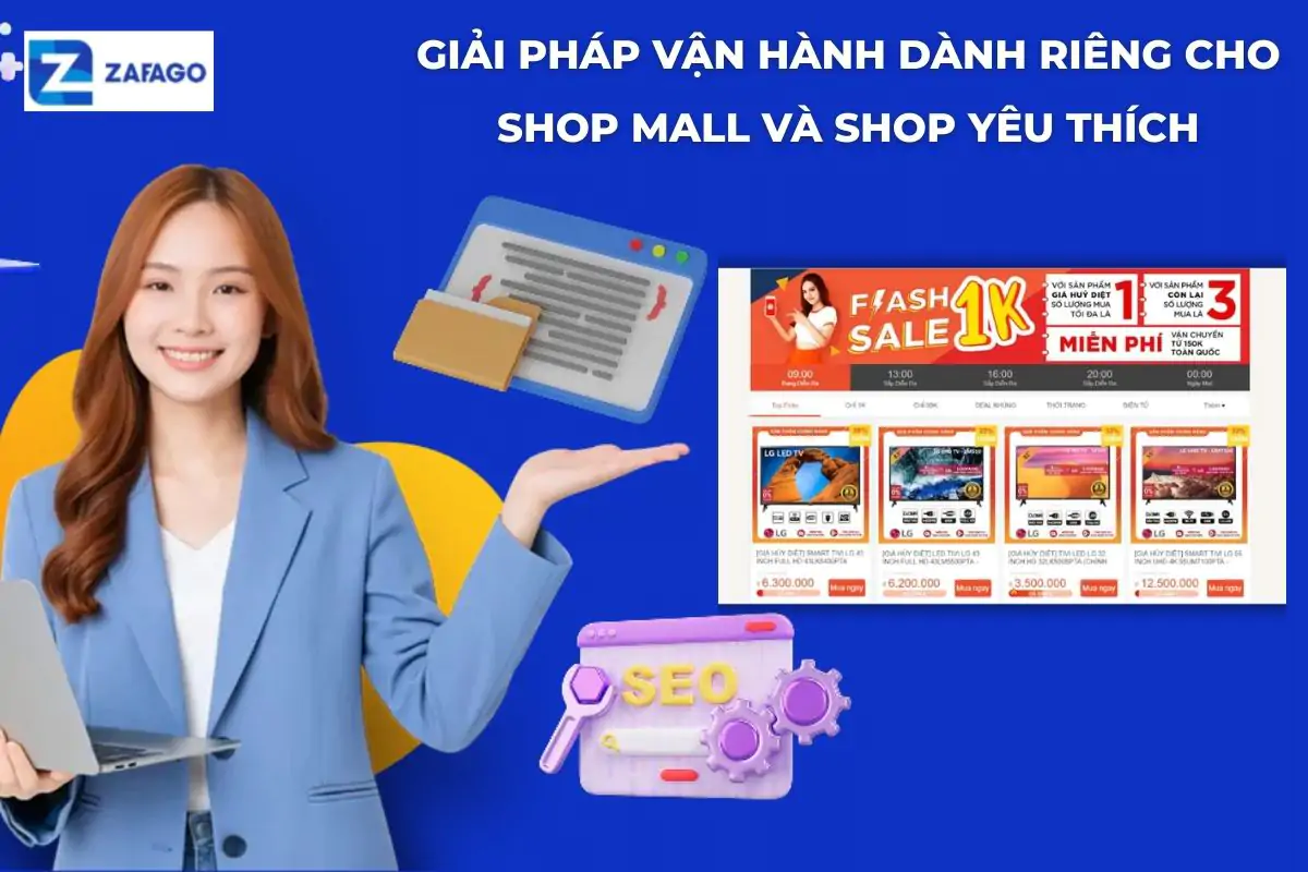 Giải pháp vận hành Shopee từ Zafago