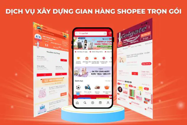 Dịch Vụ Xây Dựng Gian Hàng Shopee Trọn Gói