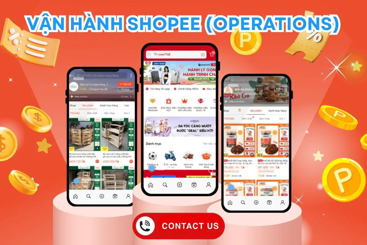 Khái niệm Vận hành Shopee