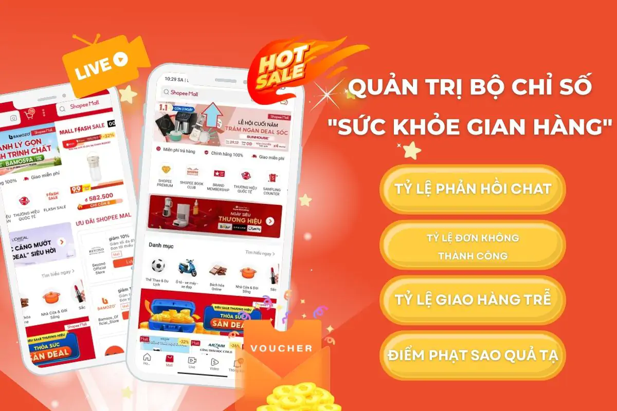 Tiêu chí quản trị hiệu quả gian hàng