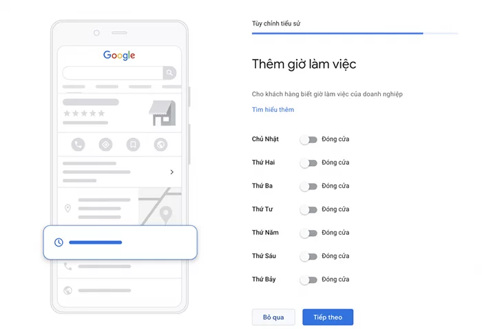 Google Map cần bổ sung các thông tin