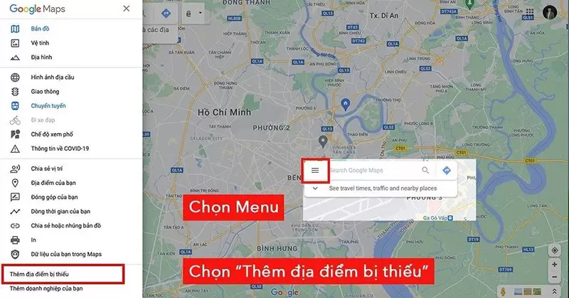 Điều chỉnh doanh mục từ khóa trên Google Map hợp lý